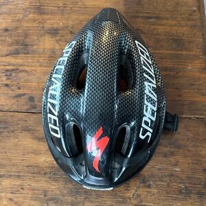 Specialized Black Helmet with Red Logo - Ventilated Road Cycling